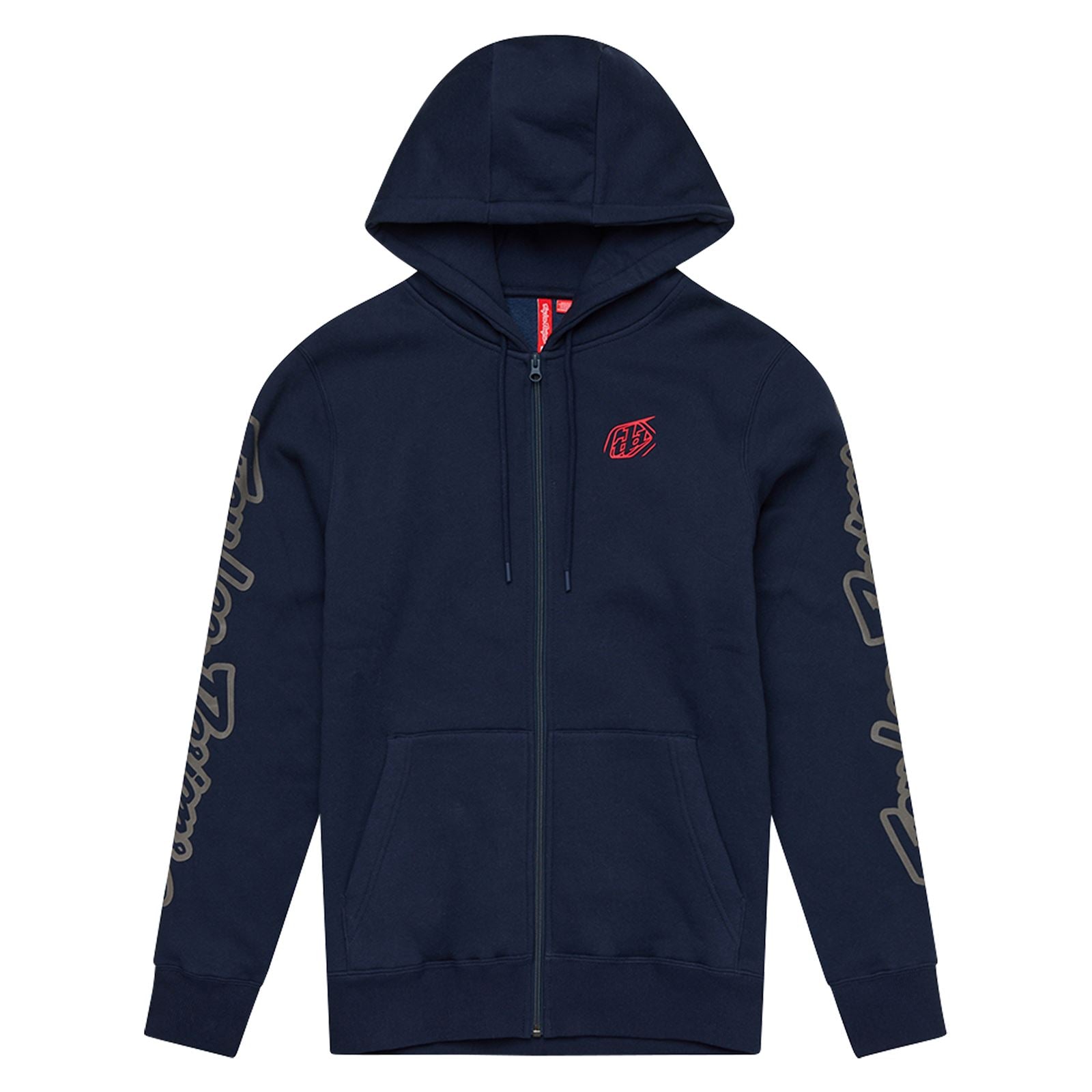 Troy Lee Designs Spring 2025 MX Branded Full Zip Hoodie Navy